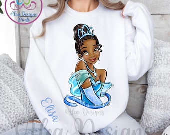 Tiana Princess Shirt, Disney Matching Tee, Princess Hoodie