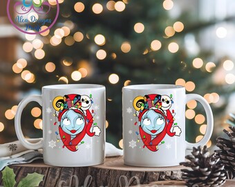 Taza de Navidad de Jack y Sally: Pesadilla antes de Navidad