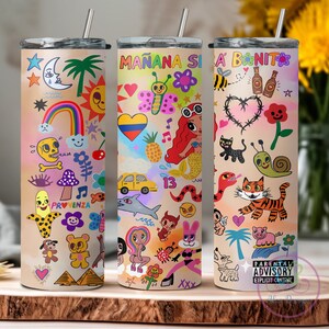 Manana Sera Bonito 20oz Tumbler: Karol G Inspired Metal Tumbler