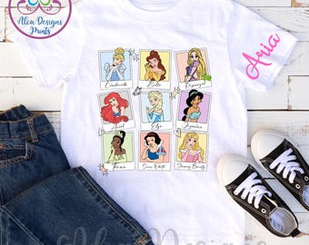 Disney Princess Shirt, Disney Princess Birthday Shirt, Disney Princess hoodie, Princess Matching Tee, Disney Princess Sweatshirt