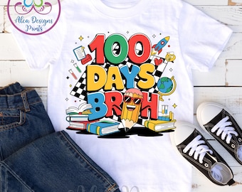 100 Days of School Shirt: Teacher/Student Gift