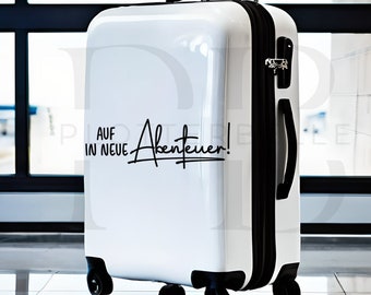 Autocollant valise, sticker, vacances, voyage, bagage