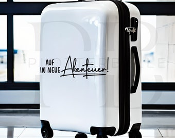 Stickers for suitcases, stickers, vacation, travel, luggage