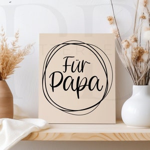 Aufkleber Vatertag, Danke, Dekosticker, Papa, Vinylaufkleber
