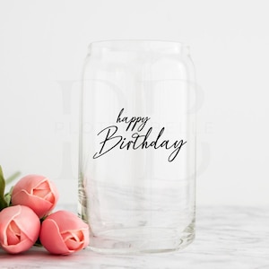 Aufkleber, Dekosticker, Geburtstag, Happy Birthday, Geschenk