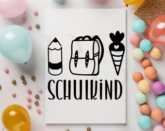 Adesivi scolastici, adesivi decorativi, primo giorno di scuola, scolaro, cono scolastico