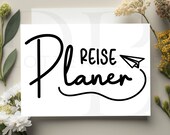 Aufkleber, Reiseplaner, Sticker, Dekosticker, Urlaub, Travel, Organisation