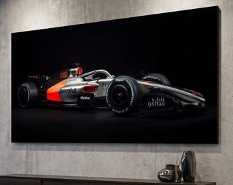 Formula 1 Car 2026 Wall Art, Sleek Motorsport Photography Print for Office or Man Cave Decor, Modern Automotive Artwork for Racing Fan Gift