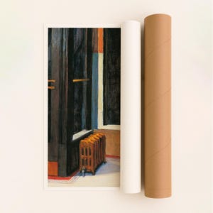 Edward Hopper "Automat" print Hopper print Hopper wall art Restaurant decor American wall art Restroom decor Bedroom decor Canvas Wall Art Rolled canvas