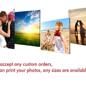 Zen wall art Large room decor Orchid, Spa stones, Candles print New home gift Bathroom decor OVERSIZED Canvas wall art Ready to hang bild 6