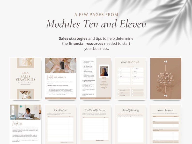 Online Business Plan Preview