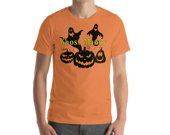 Camiseta Ghost Manor Unisex Classic - Naranja