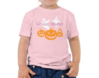 Ghost Manor Toddler Tee - Rosa