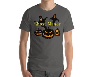 Camiseta Ghost Manor Unisex Classic - Gris