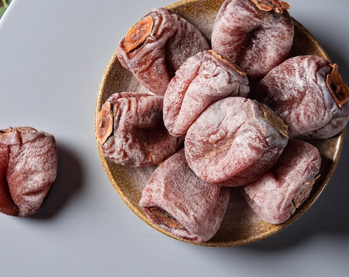 Jumbo Size New Harvest! - Healthy Dried Persimmons: Natural Vegan Energy Snack, Medium Size