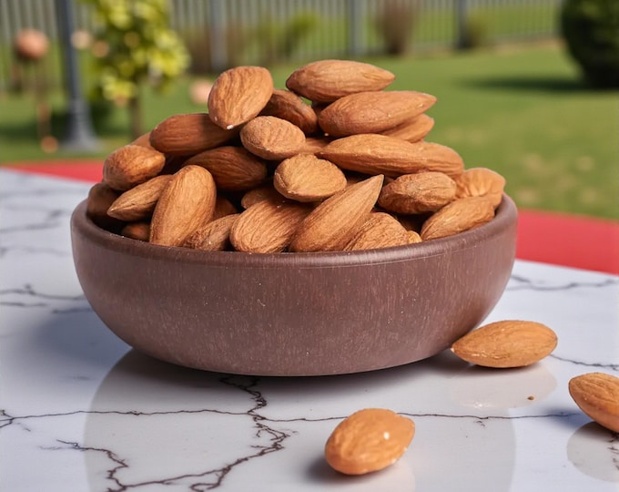 Natural Raw Almonds – Farm Fresh Whole Almonds – Plant Based Protein Source