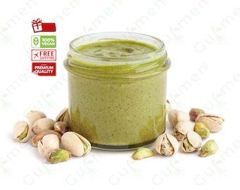 Authentic Pistachio Paste - Rich, Nutty Flavor, Healthy & Gourmet Snack