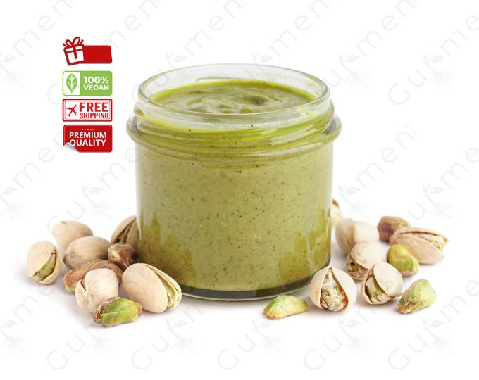 Authentic Pistachio Paste - Rich, Nutty Flavor, Healthy & Gourmet Snack