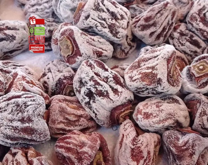 New Harvest! Healthy Dried Persimmons, Dried Kaki Fruit, Hoshigaki, Natural Energy Snack, Ideal for Vegan & Gluten-Free Diets