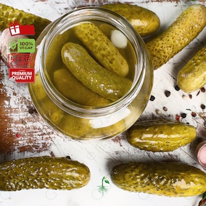 Probiotic Cucumber Pickles: Fermented Crunchy Snack