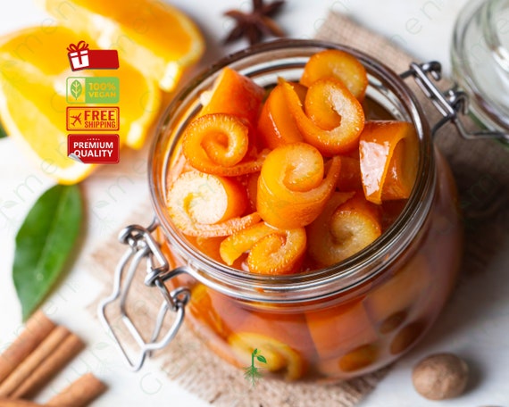 All-Natural  Orange Peel Jam - Homemade Citrus Delight for Toast & Desserts, Unique Foodie Gift Idea