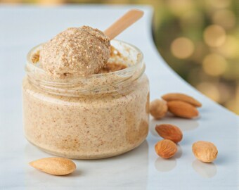 Homemade Natural Almond Butter, Gourmet Almond Paste
