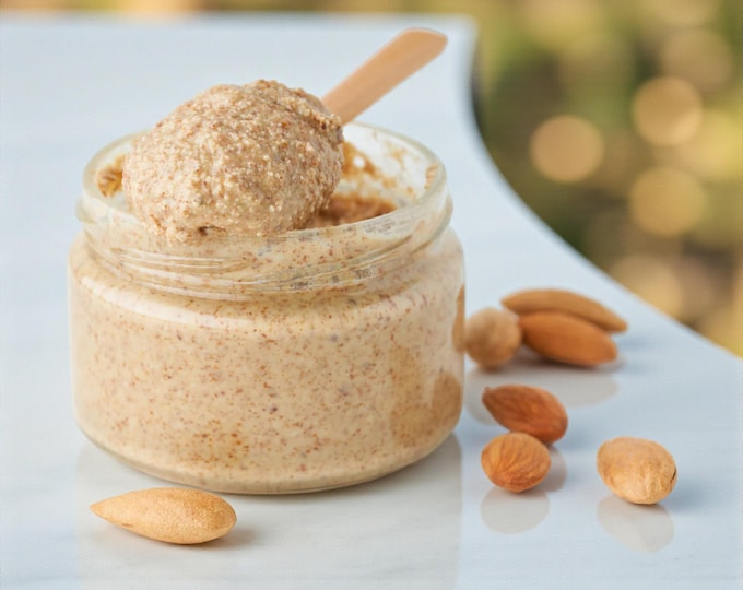 Homemade Natural Almond Butter, Gourmet Almond Paste