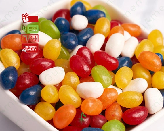 Mixed Fruit Bean Dragee - Unique Bean-Shaped Candy, Fresh Flavor Experience, Ideal Snack for Sharing or Solo Indulgence