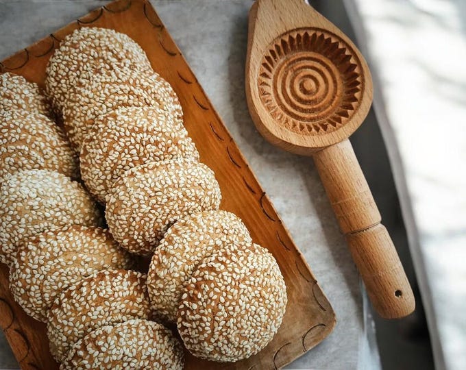 Kömbe Cookie Mold for Perfectly Shaped Pastries, Unique Baking Tool