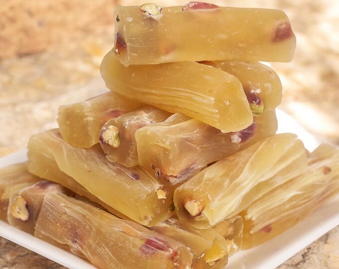 Pineapple Flavored Finger Delight with Pistachios, Sweet Treat for Everyday Enjoyment or Special Gift Idea