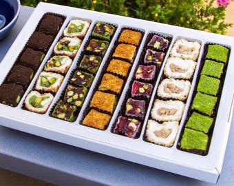 Gourmet Turkish Delight Sampler - Oreo Pistachio & Honey Varieties for Special Occasion Treats