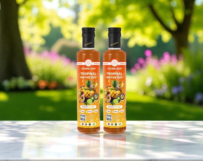 Tropical Fruit Mix | Mango, Pineapple, Passion Fruit & Lime - 2 x 640 gr.