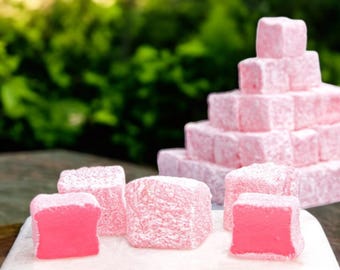 Traditional Rose Aromatic Turkish Delight – Handcrafted Floral Sweet Treat with Authentic Flavor