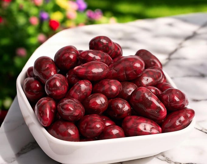 Raspberry Almond Dragees – Gourmet Almond Treats Coated with Raspberry, Perfect for Gifting