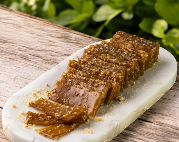 Double Hazelnut Mulberry Molasses Fruit Leather – Organic Energy Snack, Artisan Dried Fruit Roll, No Additives