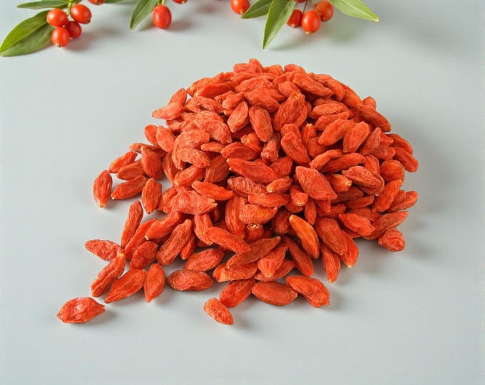 Dried Goji Berries – Natural Superfood Snack – Antioxidant Rich Vegan Healthy Dried Fruit