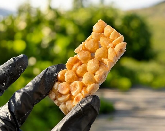 Handmade Hazelnut Croquant – Crispy Gourmet Hazelnut Candy for Dessert Lovers