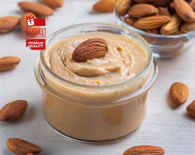 Natural Almond Butter, Premium Almond Paste for Healthy Baking and Spreads, Delightful Gift for Gourmet Chefs