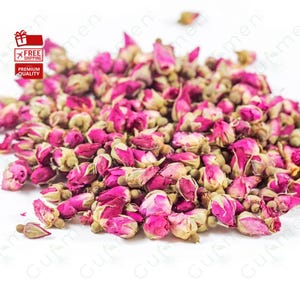 Dried Rosebuds for Tea – Natural Aromatic Blooms, Perfect for Gifting or DIY Crafts