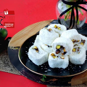 Pistachio Turkish Delight - Rich Flavor, Traditional Recipe, High Quality, Creamy Texture, Perfect Gift