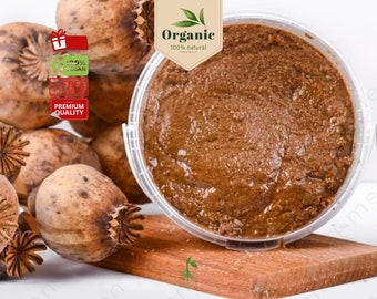 All-Natural Poppy Seed Paste: Sugar-Free and Additive-Free, Vegan