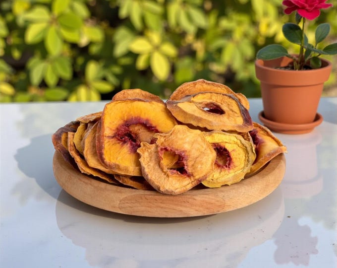 Dried Peach Slices – Additive-Free Snack, Energy Boost