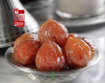 Traditional Candied Chestnuts - Natural Flavor, Rich and Soft, Elegant Sweet, Ideal Gift, High Quality