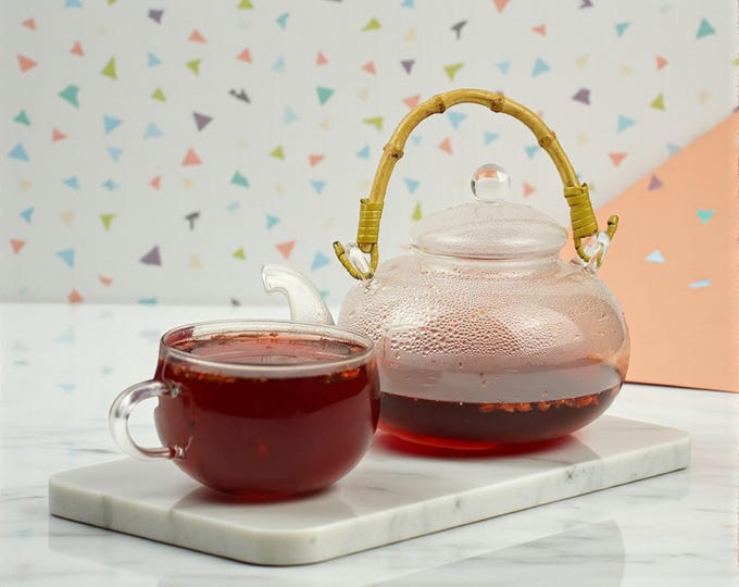 Pomegranate Tea Powder with Real Seeds – Natural Fruit Tea