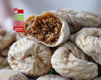 Nutritious Natural Dried Figs - No Additives, Perfect Snack - Energizing & Healthy - Unique Gift for Health Conscious