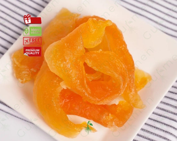 Sweet Dried Melon Slices - Preserved Freshness, Nutritious Snack Option, Unique Foodie Gift Idea