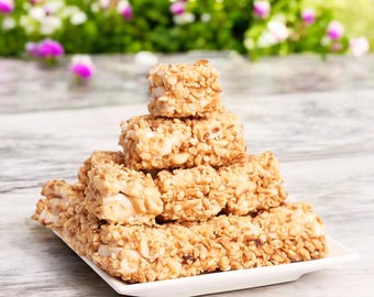 Milk Jam and Hazelnut Layered Turkish Delight – Sweet & Nutty Dessert, Unique Treat for Special Occasions or Everyday Indulgence