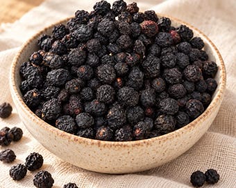 Dried Aronia Berries, Whole Dried Chokeberries