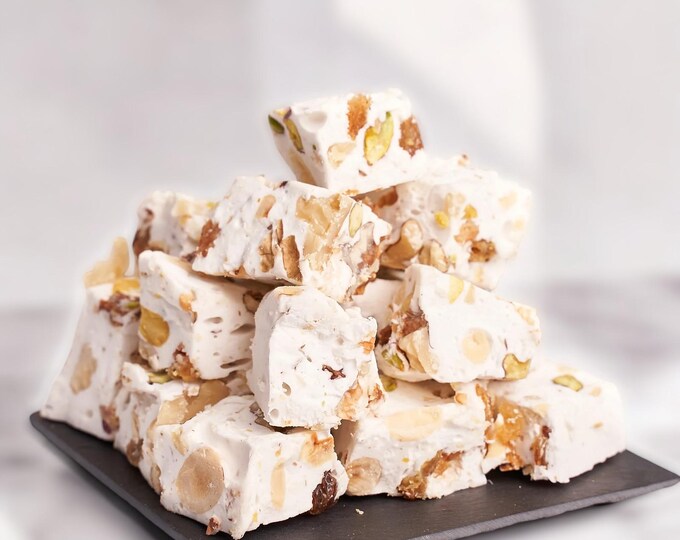 Traditional Mixed Nut Halva, Premium Dessert with Pistachios, Walnuts, & More, Ideal Gift