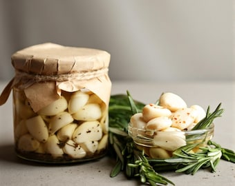 Homemade Garlic Pickles | Natural & Additive-Free